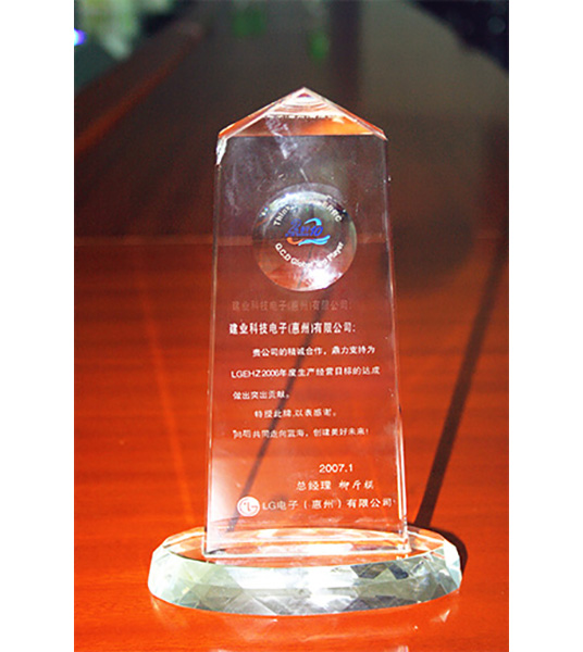 LG-2006年度最佳合作奖