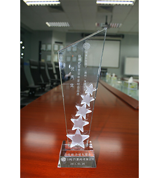 LG-2010年度综合品质优秀奖
